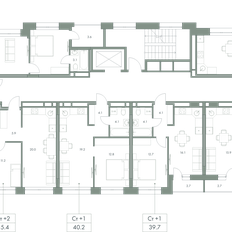 Квартира 64,8 м², 2-комнатная - изображение 2