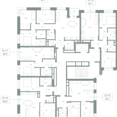 Квартира 42,2 м², 1-комнатная - изображение 3