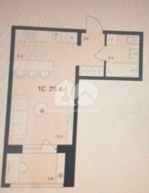 Квартира 30 м², студия - изображение 1