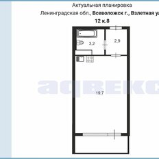 Квартира 25,5 м², студия - изображение 4