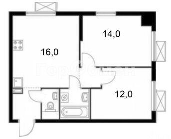 Квартира 47,4 м², 2-комнатная - изображение 1