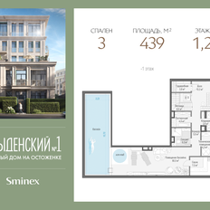 Квартира 439,1 м², 3-комнатная - изображение 5