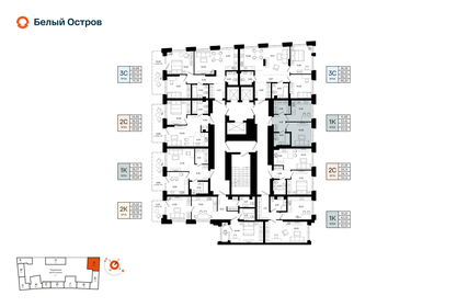Квартира 33,4 м², 1-комнатная - изображение 2