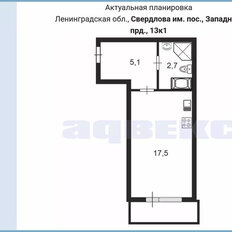 Квартира 25,2 м², студия - изображение 2