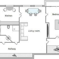 Квартира 83 м², 2-комнатная - изображение 3