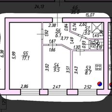 Квартира 45 м², 2-комнатная - изображение 1