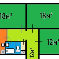 Квартира 70 м², 3-комнатная - изображение 2