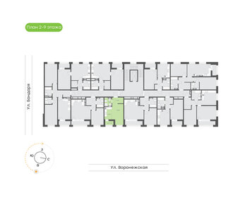 Квартира 29,8 м², 1-комнатная - изображение 2