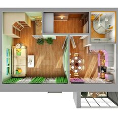 Квартира 38,1 м², 1-комнатная - изображение 1