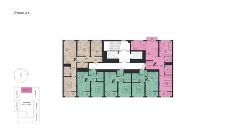 Квартира 37,4 м², 1-комнатная - изображение 3