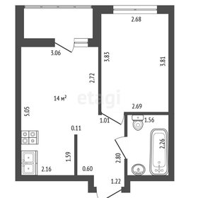 Квартира 34 м², 1-комнатная - изображение 1