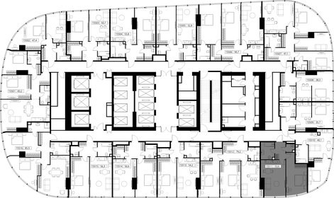 Квартира 53,6 м², 1-комнатная - изображение 3
