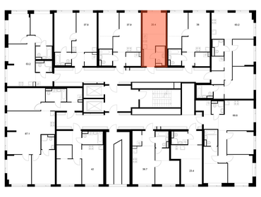 Квартира 20,4 м², студия - изображение 2