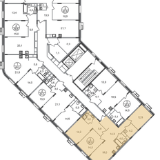 Квартира 90,6 м², 3-комнатная - изображение 2