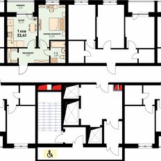 Квартира 36,7 м², 1-комнатная - изображение 2