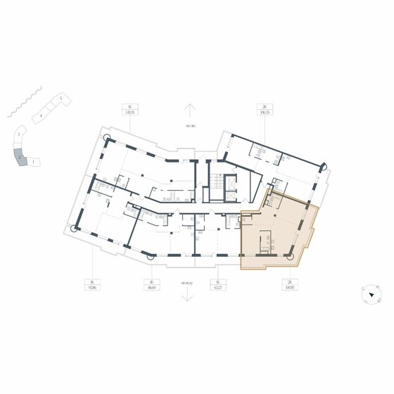 117,5 м², 2-комнатная квартира 31 584 000 ₽ - изображение 33