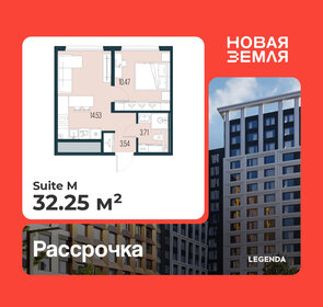 Квартира 32,3 м², 1-комнатная - изображение 1
