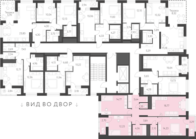 Квартира 83,4 м², 3-комнатная - изображение 2