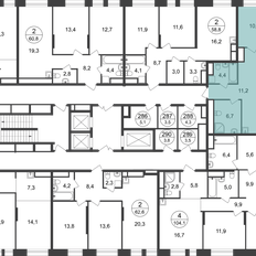 Квартира 81 м², 3-комнатная - изображение 2
