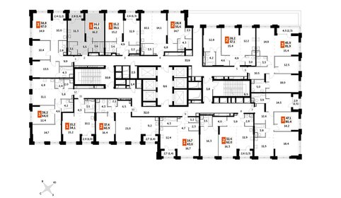 Квартира 41,1 м², 1-комнатная - изображение 1