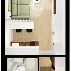 Квартира 20 м², студия - изображение 3