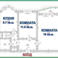 Квартира 51 м², 2-комнатная - изображение 2