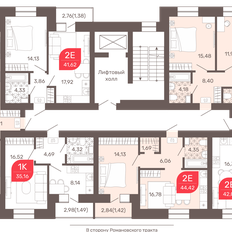 Квартира 41,8 м², 2-комнатная - изображение 2