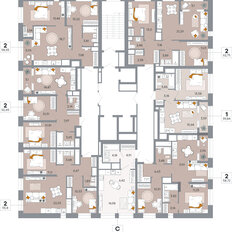 Квартира 39,8 м², 1-комнатная - изображение 2
