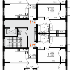 Квартира 61,9 м², 2-комнатная - изображение 2