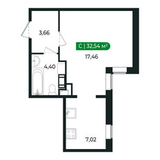 Квартира 32,4 м², студия - изображение 2
