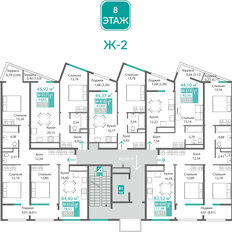 Квартира 78,6 м², 3-комнатная - изображение 2