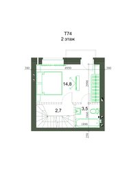 Квартира 68,6 м², 3-комнатная - изображение 2