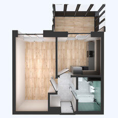 Квартира 37,7 м², 1-комнатная - изображение 5