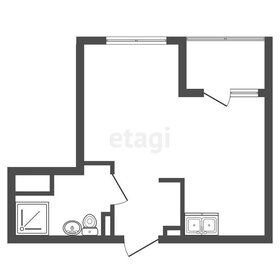 Квартира 24,3 м², студия - изображение 1