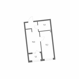 Квартира 31,1 м², 1-комнатная - изображение 2