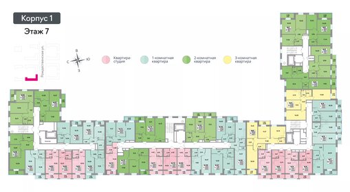 Квартира 41,1 м², 1-комнатная - изображение 2