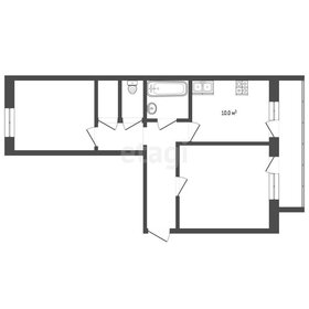 Квартира 52,6 м², 2-комнатная - изображение 1