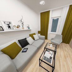 Квартира 36,8 м², 1-комнатная - изображение 3