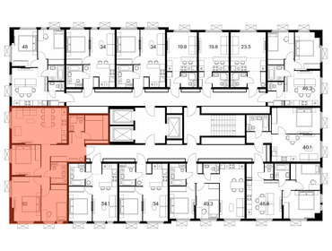 Квартира 90,6 м², 3-комнатная - изображение 2