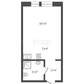 Квартира 21,9 м², студия - изображение 1
