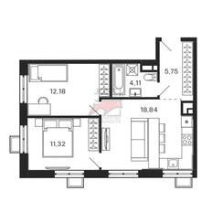 Квартира 55,8 м², 2-комнатная - изображение 4