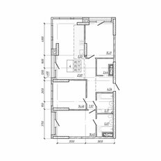 Квартира 101,6 м², 4-комнатная - изображение 2