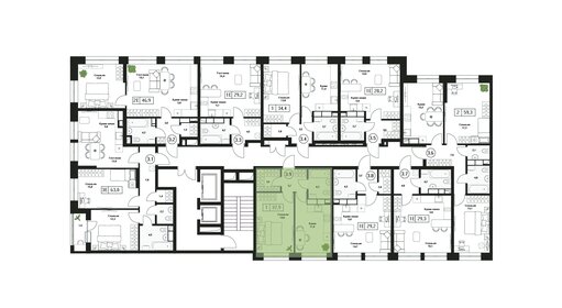 Квартира 37,9 м², 1-комнатная - изображение 2