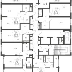 Квартира 49,2 м², 1-комнатная - изображение 3