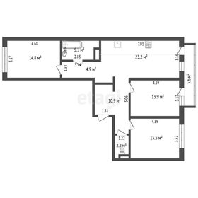 Квартира 90,5 м², 3-комнатная - изображение 1