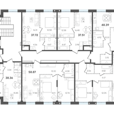 Квартира 38,4 м², 1-комнатная - изображение 5