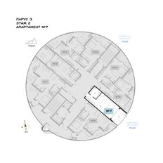 Квартира 40 м², студия - изображение 2