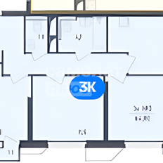 Квартира 62,5 м², 3-комнатные - изображение 4