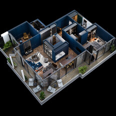 Квартира 140,3 м², 2-комнатная - изображение 3