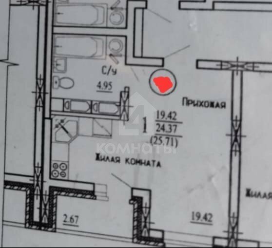 20,9 м², квартира-студия 3 199 000 ₽ - изображение 58